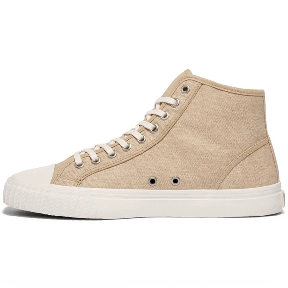 Men's PF Flyers Tan High-Top Sneakers - Picture 3 of 9